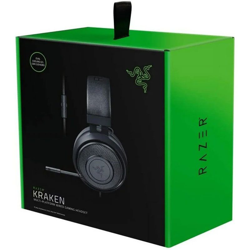هدفون مخصوص بازی ریزر مدل Razer KRAKEN Black