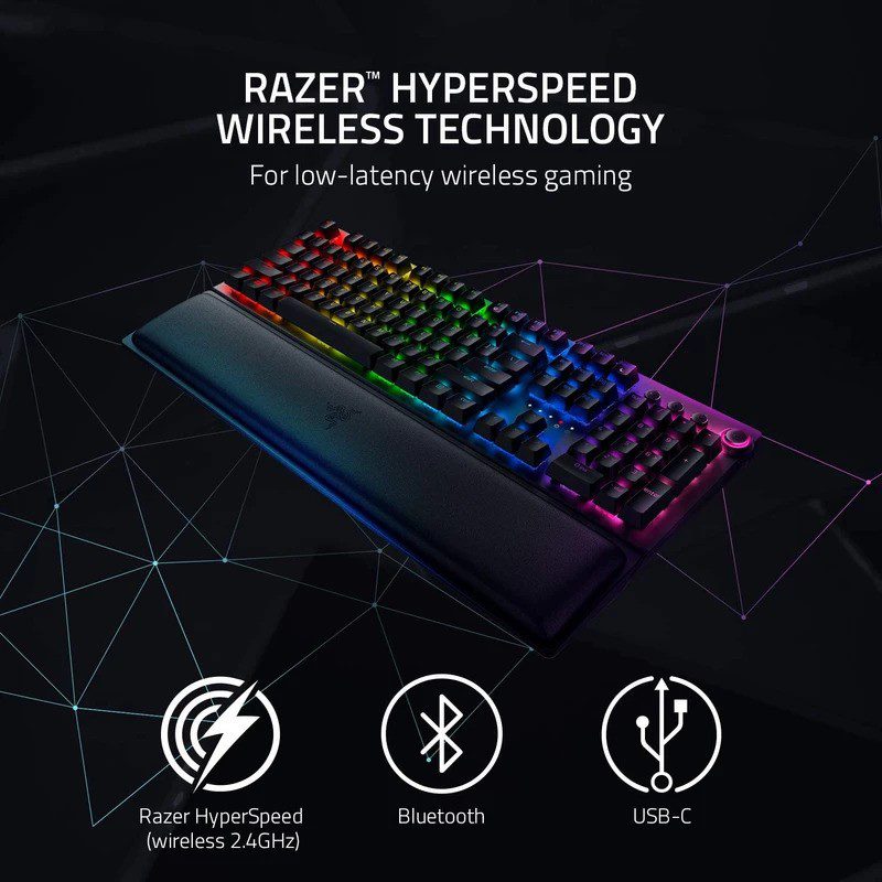 کیبورد ریزر مدل Razer BlackWidow V3 Pro
