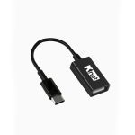 مبدل 15سانتی Type C به USB OTG کی نت مدل Knet K-COTG20CM