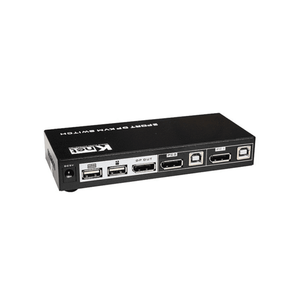 مانیتور سوئیچ خودکار 2 پورت Display port کی نت مدل Knet K-SWDPK402