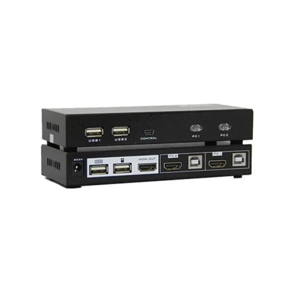 مانیتور سوئیچ خودکار 2 پورت HDMI 4k کی نت مدل Knet K-SWKH402