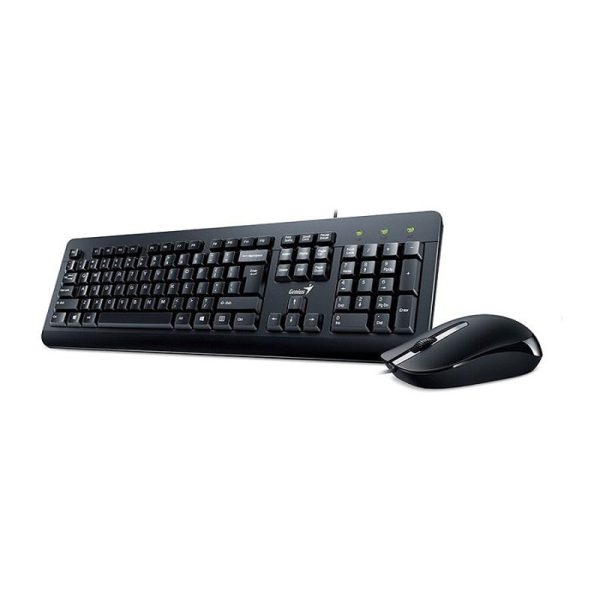 کیبورد و ماوس سیم‌دار جنیوس مدل Genius GN-KM-160
