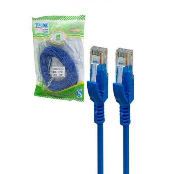 کابل شبکه 15 متری تی پی لینک مدل TPlink CAT5E TP-15M
