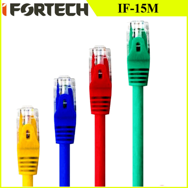 کابل شبکه 15 متری آیفورتک مدل Ifortech CAT5 IF-15M