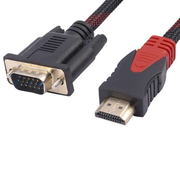 کابل تبدیل 1.5 متری گریت HDMI به VGA مدل Great GR-1.5M