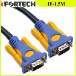 کابل 1.5 متری VGA آیفورتک مدل Ifortech 3+6 IF-1.5M