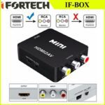 تبدیل HDMI به AV آیفورتک مدل Ifortech IF-BOX