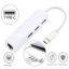 تبدیل Type-C به USB+LAN آیفورتک مدل Ifortech IF-PACK