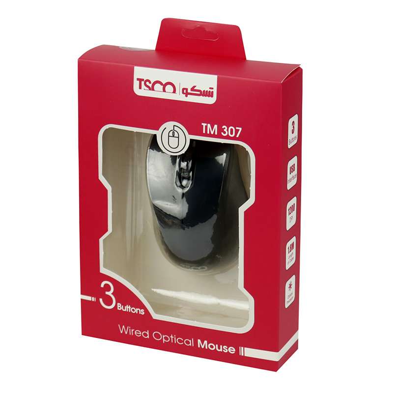 ماوس سیم دار تسکو مدل Tsco TS-307