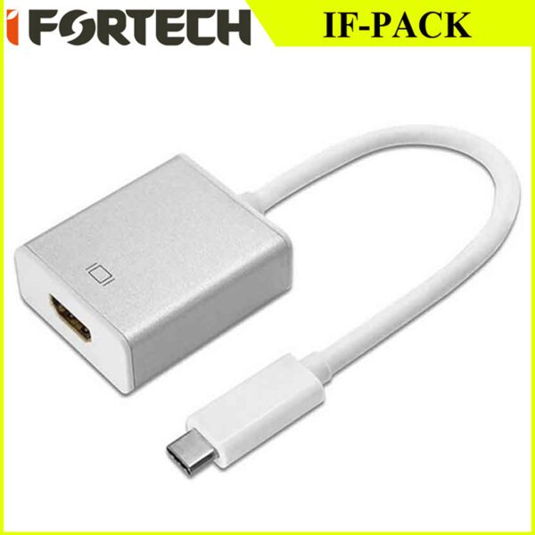 تبدیل Type-C به HDMI آیفورتک مدل Ifortech IF-PACK
