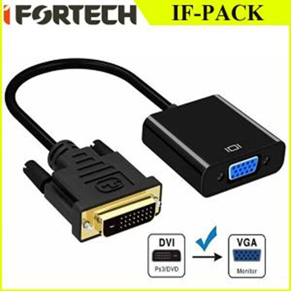 تبدیل DVI به VGA آیفورتک مدل Ifortech IF-PACK