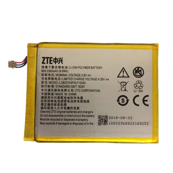 باتری مدل Li3823T43P3h715345 زدتی‌ای مناسب مودم همراه ایرانسل ZTE MF910