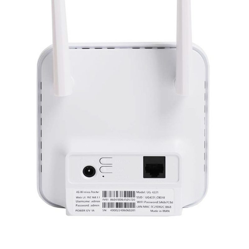مودم 4G/4.5G مبین نت مدل MN4300 به همراه سیم کارت 360 درجه 100 گیگابایت اینترنت شش ماهه