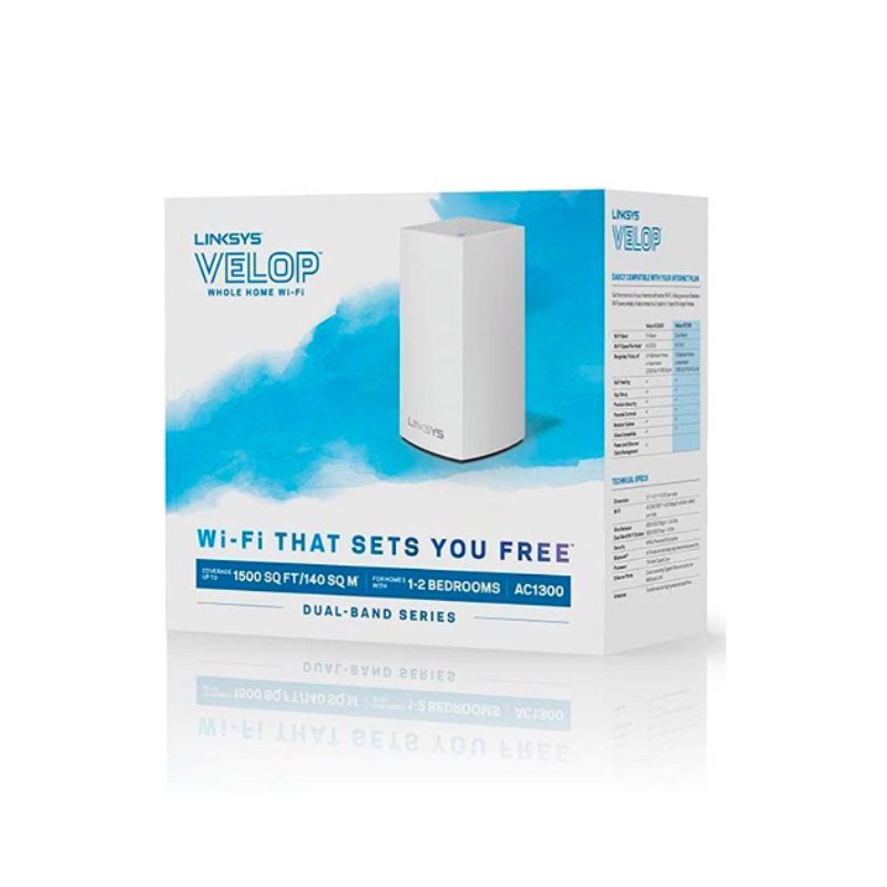 روتر مش دو باند لینکسیس مدل Linksys WHW01 AC1300