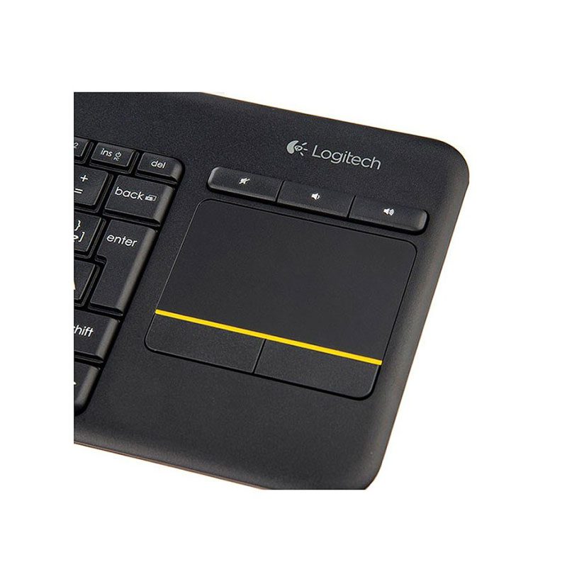 کیبورد بی سیم لاجیتک مدل Logitech K400 PLUS