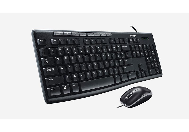 کیبورد و ماوس بی‌سیم لاجیتک مدل Logitech MK200