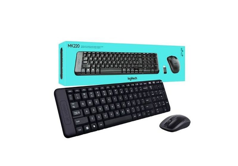 کیبورد و ماوس بی‌سیم لاجیتک مدل Logitech MK220