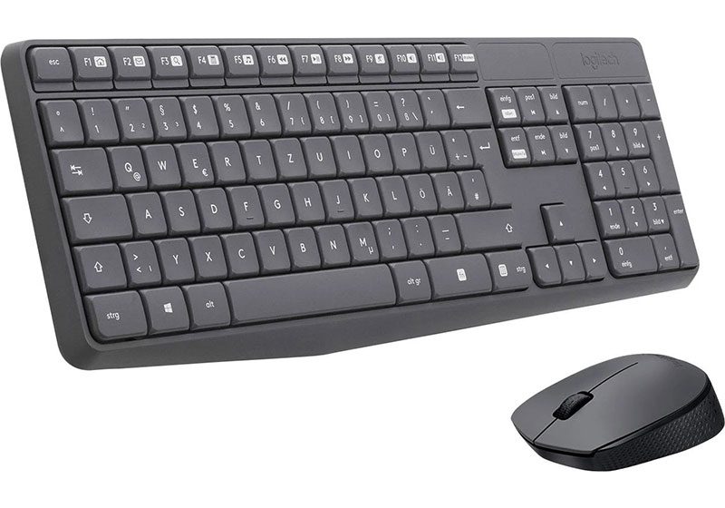 کیبورد و ماوس بی‌سیم لاجیتک مدل Logitech MK235