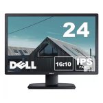 مانیتور 24 اینچی دل مدل DELL 24 U2412MC ، رزولوشن Full HD و نور پس‌زمینه LED، دارای 3 عدد DVI، با نسبت تصویر 16:10