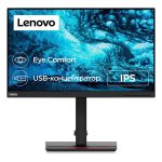 مانیتور 24 اینچی لنوو مدل Lenovo 24 T24i-20، رزولوشن Full HD و نور پس‌زمینه LED، دارای 1 عدد پورت DVI، با نسبت تصویر 16:9 – monitor
