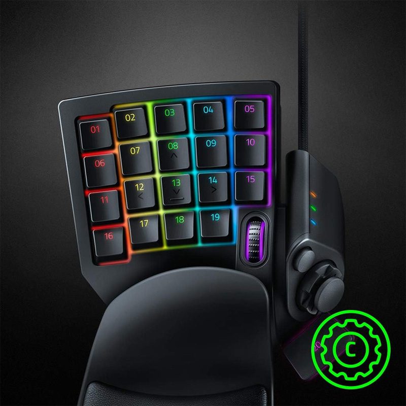 گیم پد قابل برنامه‌ریزی ریزر مدل Razer Tartarus V2