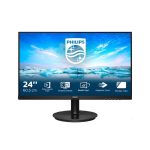 مانیتور 23.8 اینچی فیلیپس مدل Philips 23.8 242V8A، رزولوشن Full HD و نور پس‌زمینه LED، دارای 1 عدد پورت VGA، با نسبت تصویر 16:9 – monitor