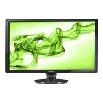 مانیتور 23.6 اینچی فیلیپس مدل Philips 23.6 244E1SB، رزولوشن Full HD و نور پس‌زمینه LCD، دارای 1 عدد پورت DVI-D، با نسبت تصویر 16:9 – monitor