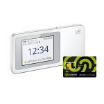 مودم 4G قابل حمل یوکیو هوآوی مدل Speed Wifi Next W01 به همراه سیم کارت 360 درجه مبین نت همراه با بسته 300 گیگ یکساله