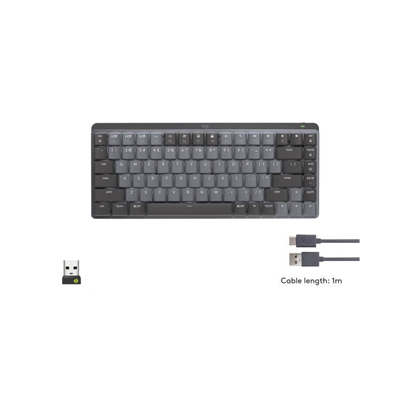 کیبورد مخصوص بازی لاجیتک مدل Logitech MX Mechanical Mini Tactile