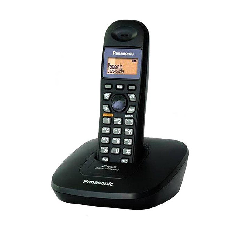 تلفن بی‌سیم پاناسونیک مدل KX-TG3611 مشکی