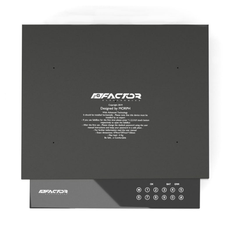 کشوی امن الکترونیکی فکتور مدل Safebox SBX1 (12)