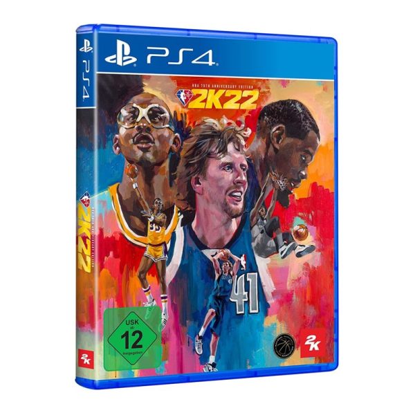 بازی NBA 2k22 75th Anniversary Edition نسخه PS4