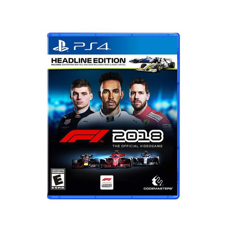 بازی F1 2018 Headline Edition نسخه PS4
