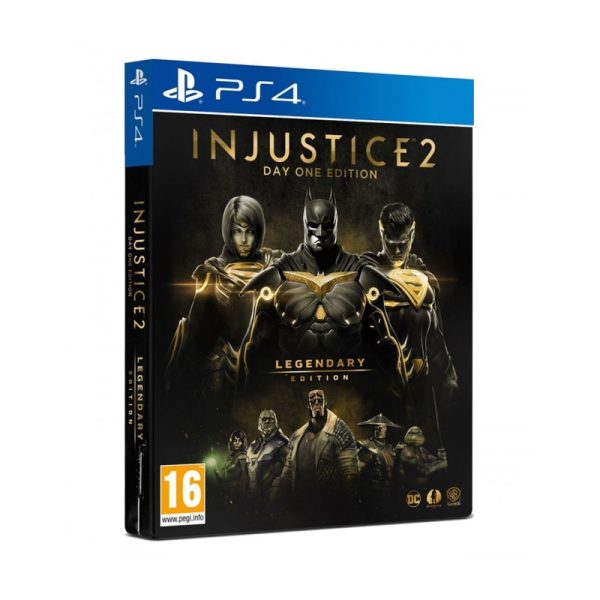 بازی Injustice 2 Legendary Edition Day One Limited Steelbook Edition نسخه PS4
