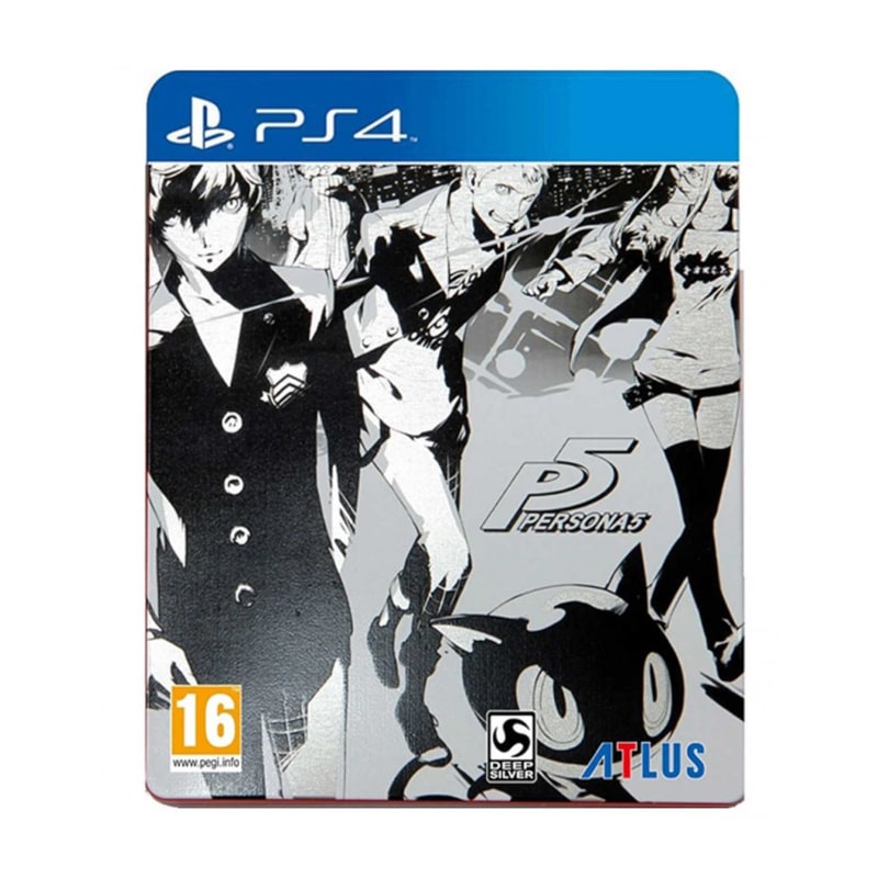 بازی Persona 5 STEELBOOK EDITION نسخه PS4