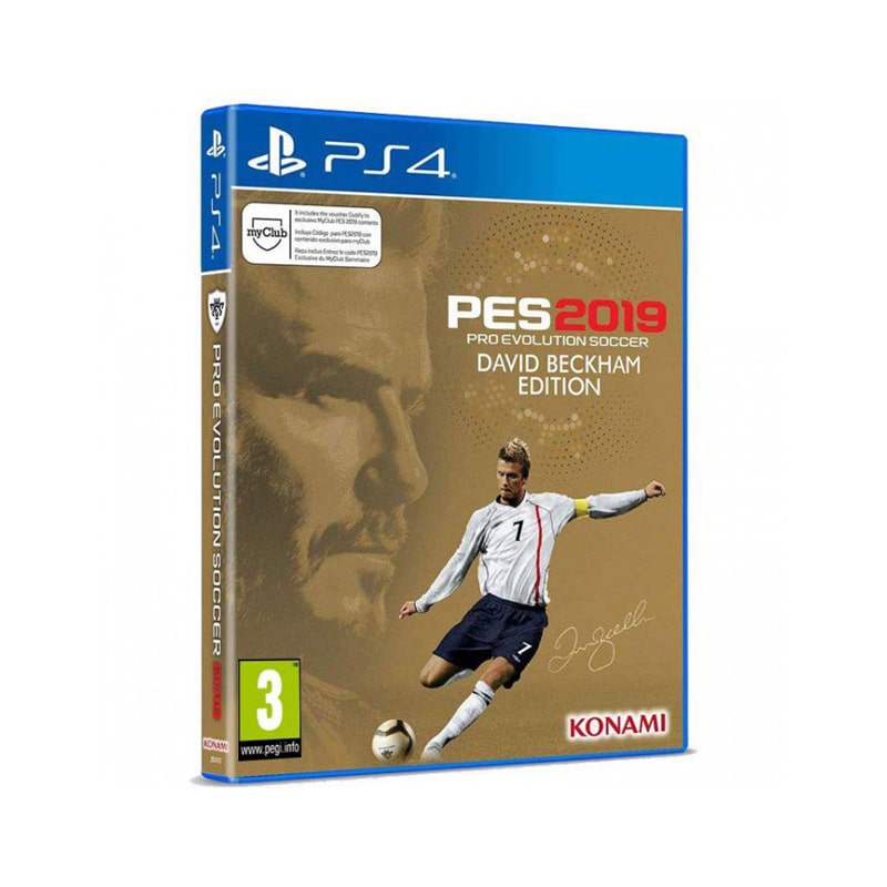 بازی PES 2019 David Beckham Edition نسخه PS4