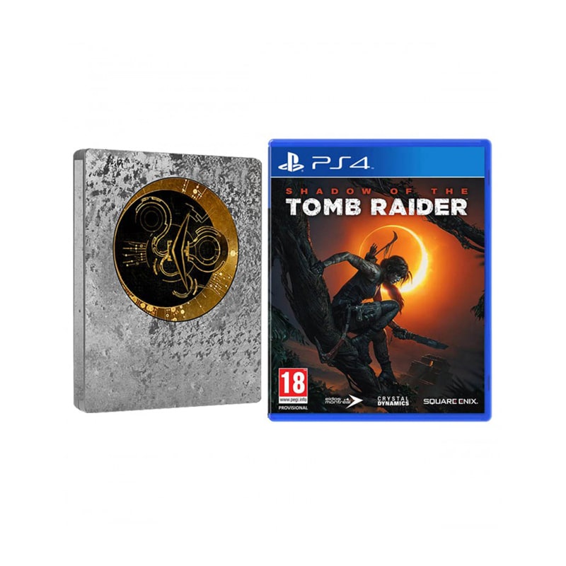 بازی Shadow of the Tomb Raider Limited Steelbook Edition نسخه PS4