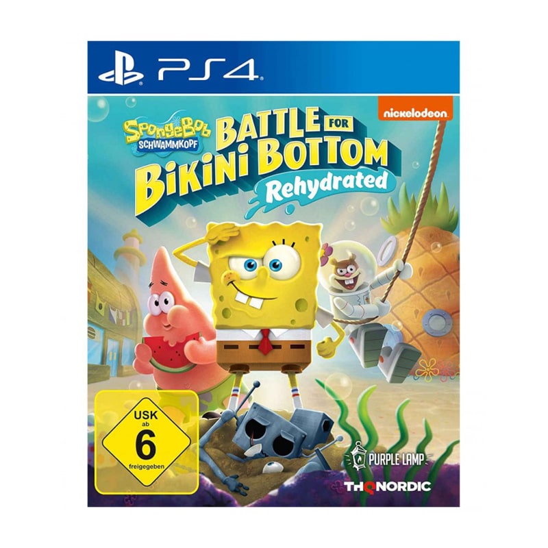 بازی SpongeBob Battle for Bikini Bottom کارکرده نسخه PS4