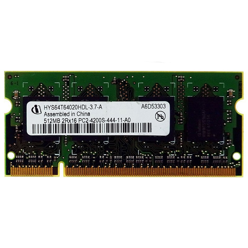 رم لپ تاپ اینفینئون مدل DDR2 4200S ظرفیت 512 مگابایت