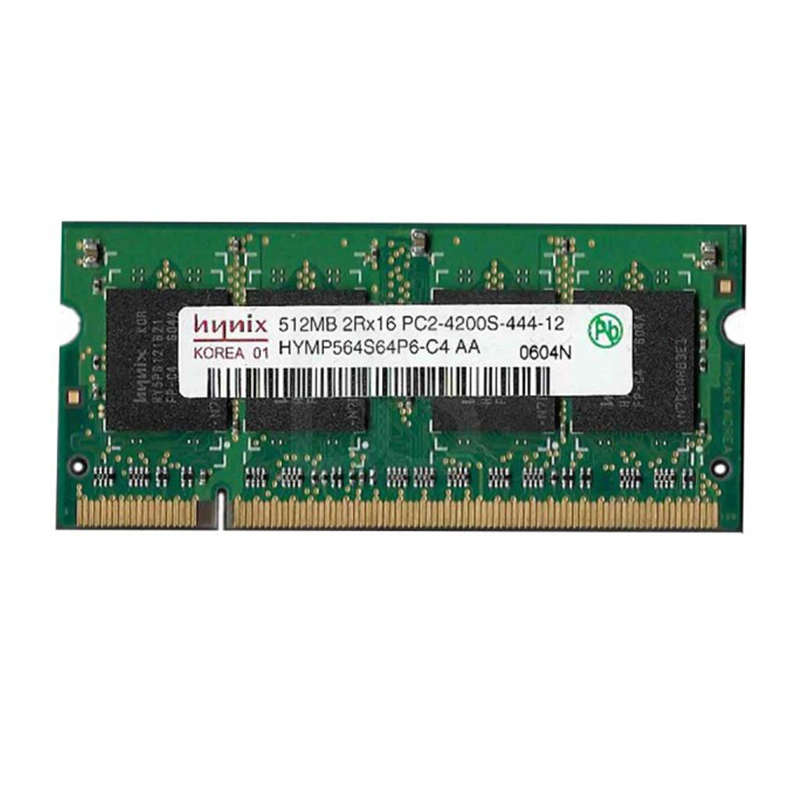 رم لپ تاپ هاینیکس مدل DDR2 4200S ظرفیت 512 مگابایت