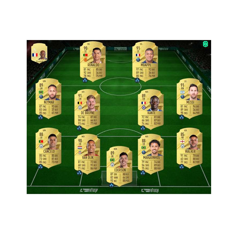 تیم فیفا 23 FIFA 23 Squad – کد 27548