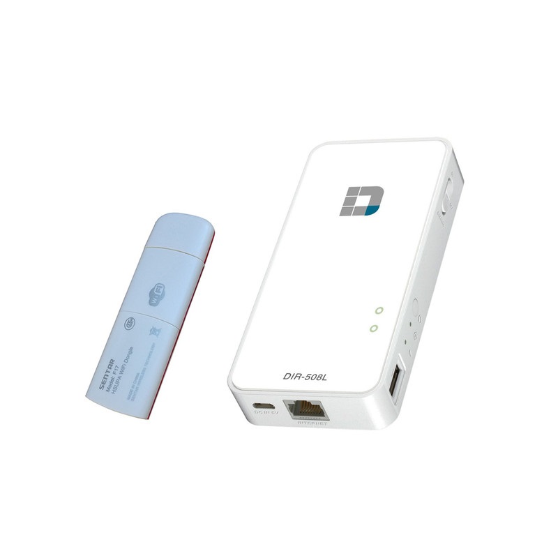 مودم 3G USB سنتار به همراه روتر بی سیم دی-لینک DIR-508L