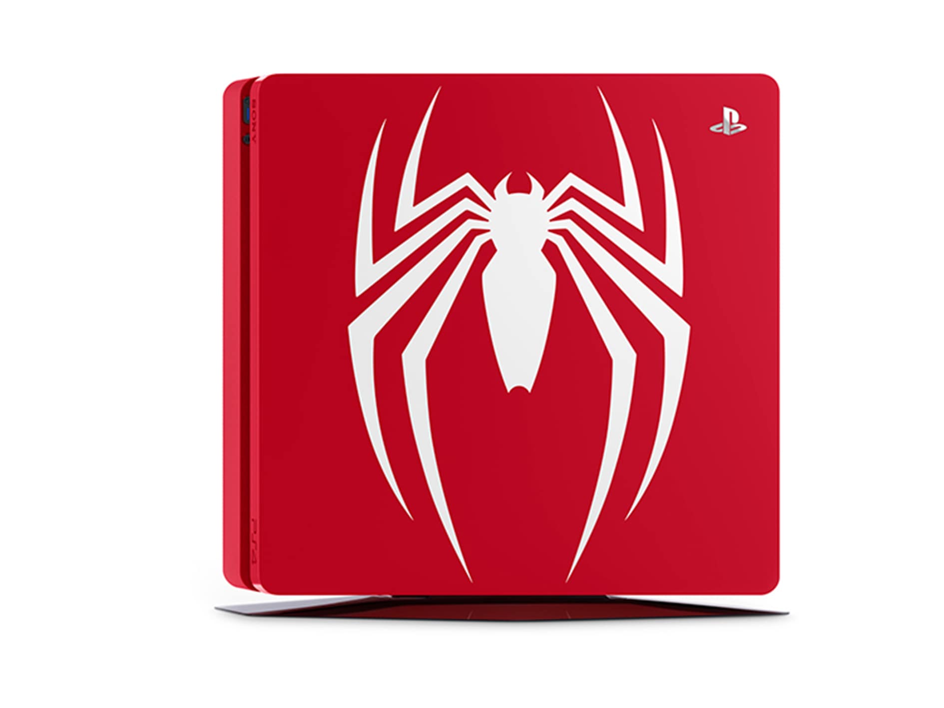 کنسول بازی کپی خور سونی مدل PlayStation 4 Slim Limited Edition Console Marvel’s Spider-Man Bundle ظرفیت 1 ترابایت – استوک