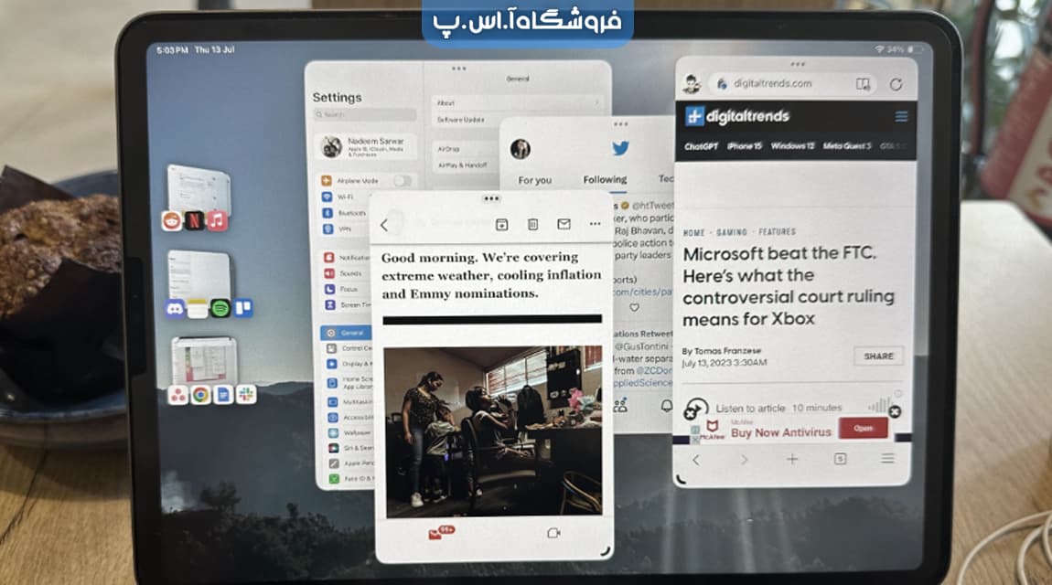بررسی iPadOS 17 با ویژگی های منحصربفرد