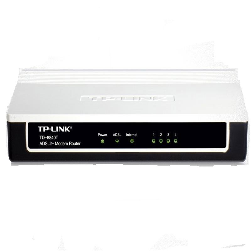 مودم-روتر +ADSL2 و باسیم تی پی-لینک مدل TD-8840T_V1