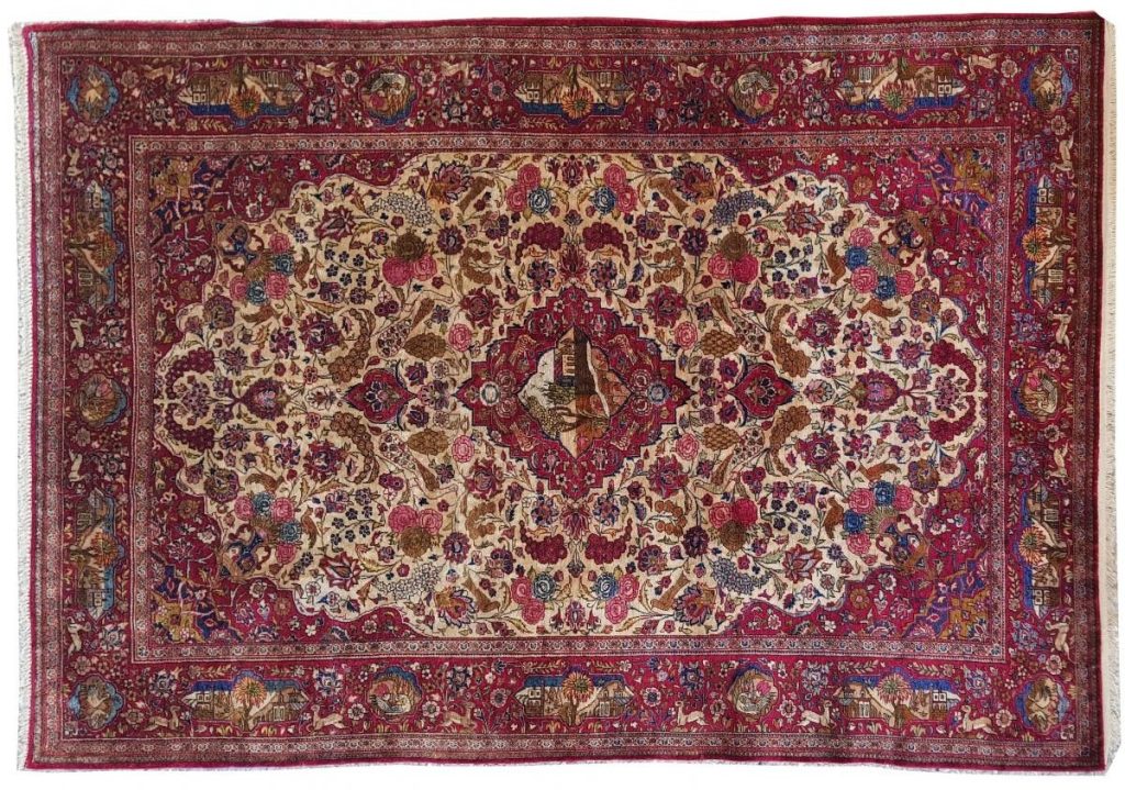 تاریخچه فرش کاشان