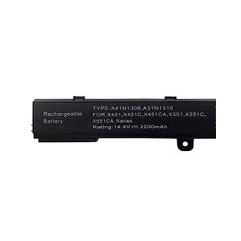 باتری لپ تاپ ایسوس X551-X451-4Cell مشکی-داخلی