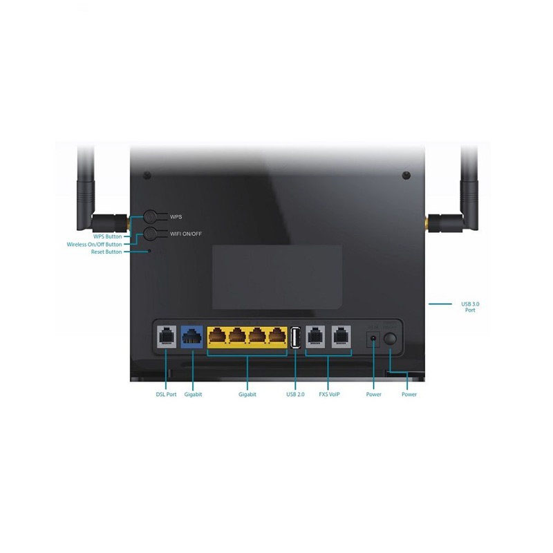 مودم روتر بی‌سیم ADSL2 Plus/VDSL2 دی-لینک مدل DSL-G2452DG