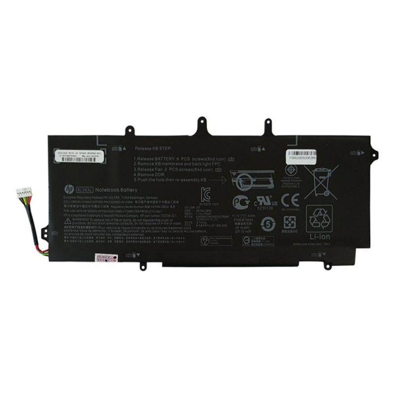 باتری لپ تاپ اچ پی ElietBook Folio 1040_BL06XL داخلی اورجینال