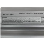 باتری لپ تاپ سونی BPS8-6Cell نقره ای